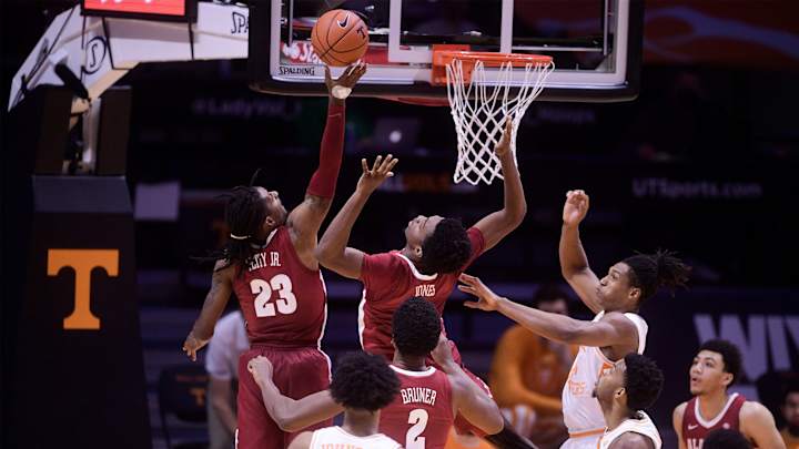 John Petty's Three-Pointers Lead Alabama in Upset Over No. 7 Tennessee