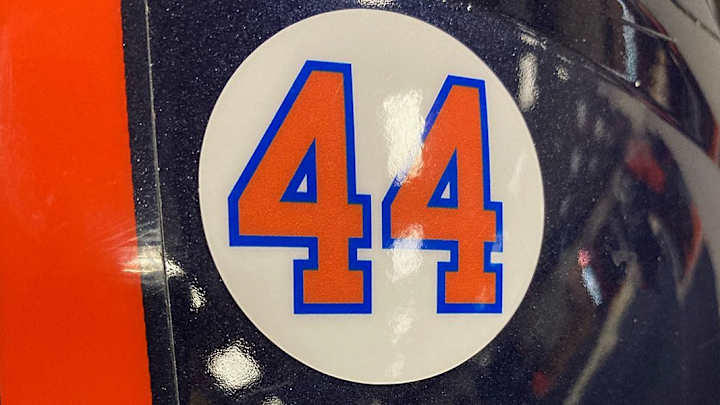 Broncos Wearing 44 Decal on Helmets to Honor Floyd Little