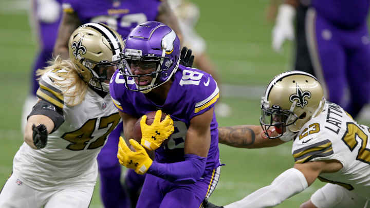 LSU Receiver Justin Jefferson Reacts to NFL Rookie Record for Receiving Yards