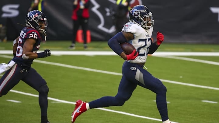 Derrick Henry Becomes Titans' Second 2,000-Yard Rusher