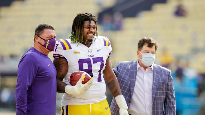 LSU Defensive Lineman Glen Logan Announces Return for 2021 Season