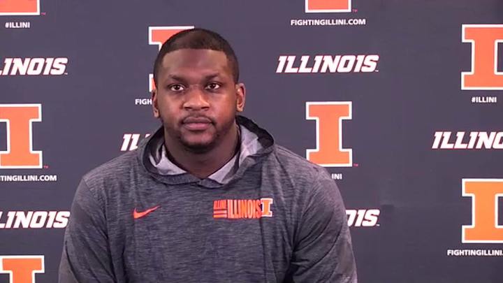 VIDEO: Illinois football strength and conditioning coach Tenarius 'Tank' Wright