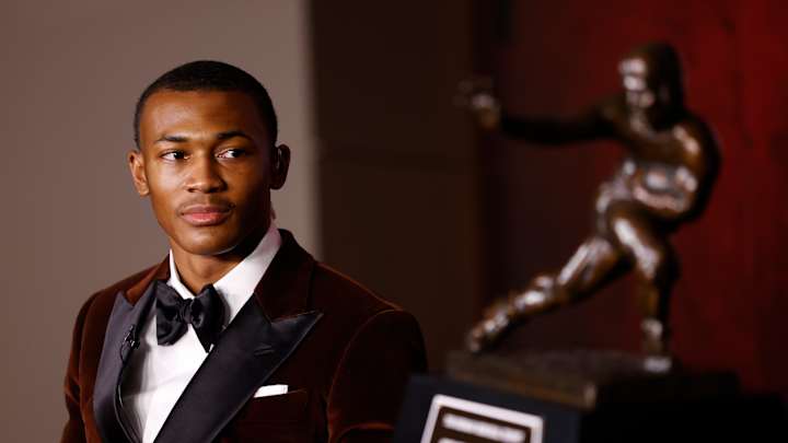 Alabama Crimson Tide Wide Receiver DeVonta Smith Wins Heisman Trophy
