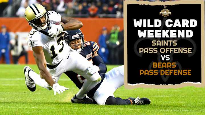 Saints Pass Offense vs. Bears Pass Defense Saints Pass Offense vs. Bears Pass Defense