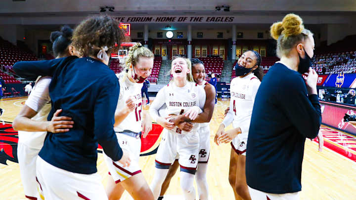 Eagles Stun Notre Dame With Furious Comeback, Get First ACC Win 64-61 Eagles Stun Notre Dame With Furious Comeback, Get First ACC Win 64-61