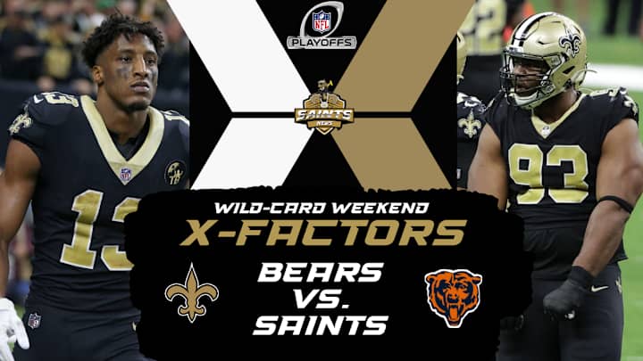 Saints X-Factors in NFC Wild-Card Round