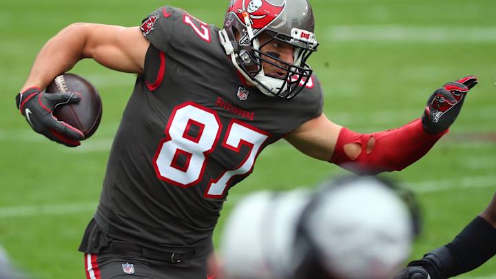 Rob Gronkowski 'Proud' to Play in All 16 Games for Tampa Bay Buccaneers Rob Gronkowski 'Proud' to Play in All 16 Games for Tampa Bay Buccaneers