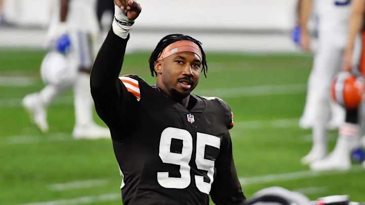 Myles Garrett on matchup with Steelers: ‘I am going to play like my hair's on fire and I’ll never get another chance’