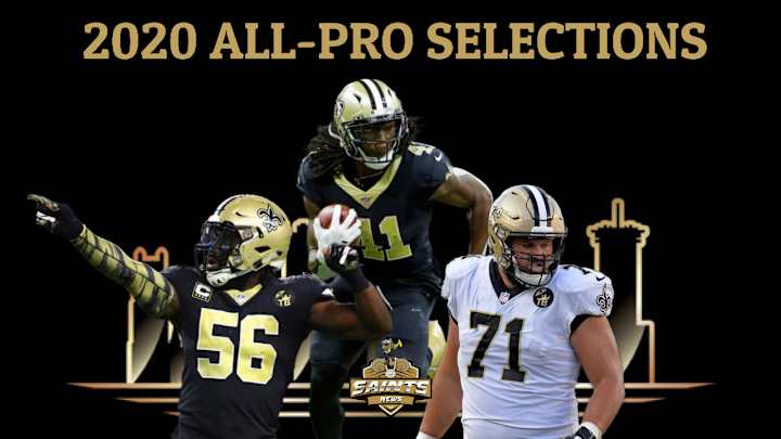 Saints on 2020 AP All-Pro Roster Saints on 2020 AP All-Pro Roster