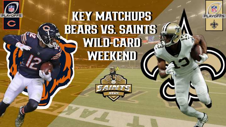 Bears vs. Saints: Key Matchups to Watch in NFC Wild Card Game Bears vs. Saints: Key Matchups to Watch in NFC Wild Card Game