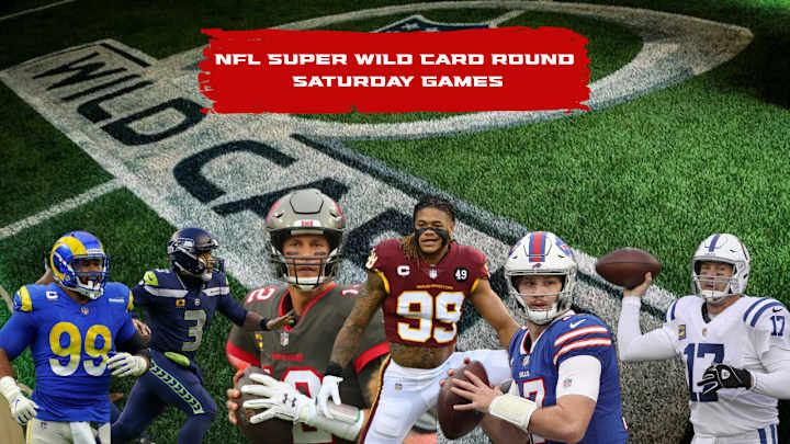 2021 NFL Super Wild Card Weekend Preview - Saturday Games