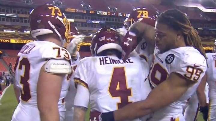 Commanders GM Talks Taylor Heinicke, Wants 'Upgrade' at QB - But How? Commanders GM Talks Taylor Heinicke, Wants 'Upgrade' at QB - But How?