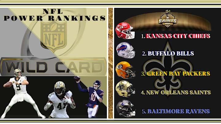 NFL Top 5 Power Rankings (Wild Card Edition)
