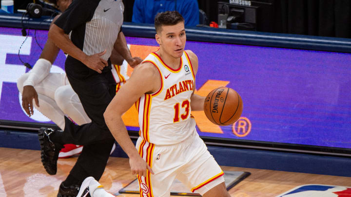 Hawks Guard Bogdan Bogdanovic Suffers Fractured Right Knee