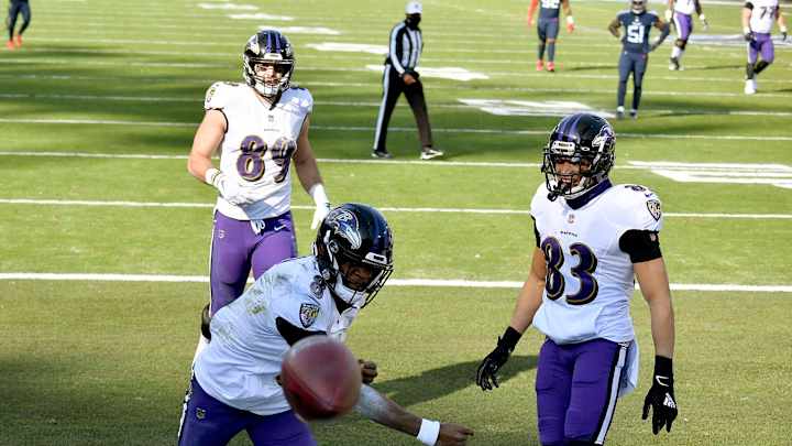 Ravens Playoff Notebook: Lamar Jackson Joins Elite Company ... Again Ravens Playoff Notebook: Lamar Jackson Joins Elite Company ... Again