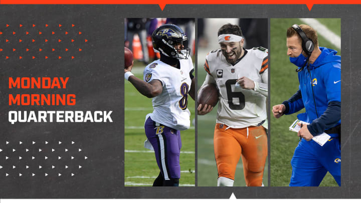 MMQB: Lamar Jackson Wins a Playoff Game; Browns Overcome Hectic Wild-Card Week MMQB: Lamar Jackson Wins a Playoff Game; Browns Overcome Hectic Wild-Card Week
