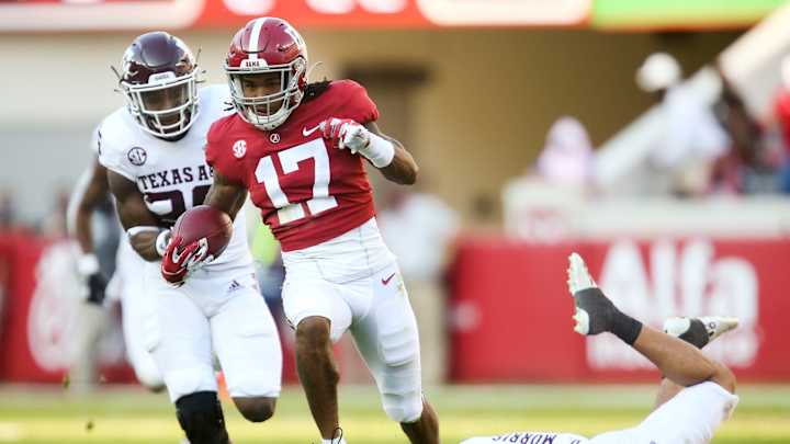 Alabama WR Jaylen Waddle Returns From Broken Ankle to Play in National Championship