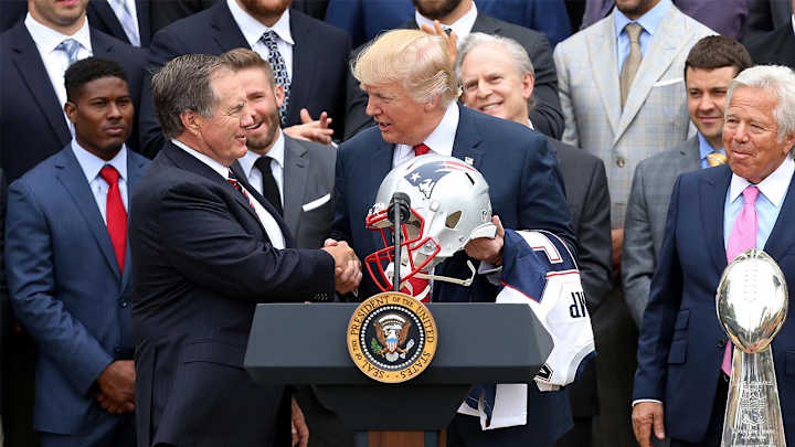 Patriots' Bill Belichick Declines to Accept Presidential Medal of Freedom From Trump