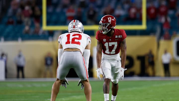 Notebook: Landon Dickerson and Jaylen Waddle's Toughness on Display Versus Ohio State