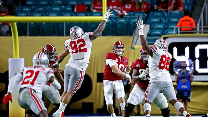 Ohio State Couldn't Keep Up with Alabama Offensive Attack