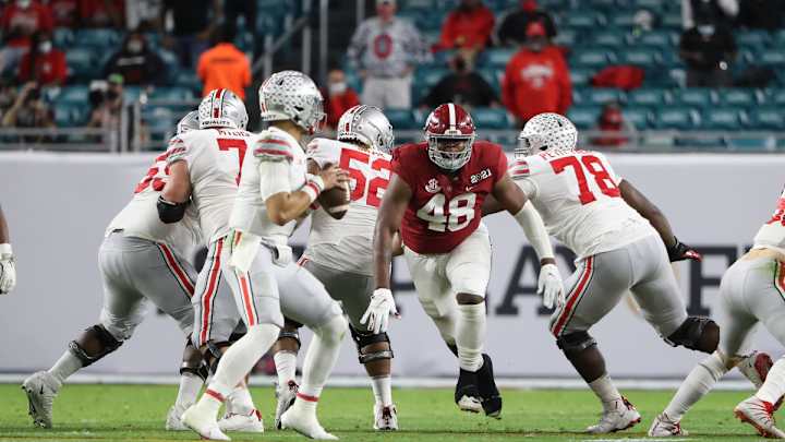Alabama DT Phidarian Mathis Picked in Second Round of 2022 NFL Draft