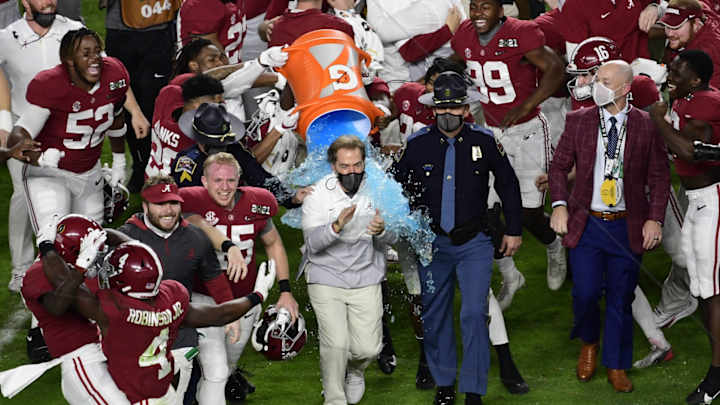 With Seven National Championships, Saban Stands Alone