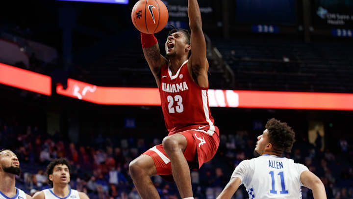 No. 24 Alabama Basketball Thrashes Kentucky, 85-65