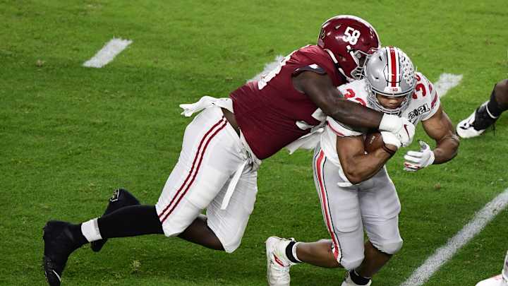 Potential Vikings Draft Target Christian Barmore Shined in the College Football Playoff Potential Vikings Draft Target Christian Barmore Shined in the College Football Playoff