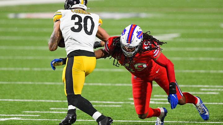 Bills hard at work figuring out how to slow Ravens' ground game Bills hard at work figuring out how to slow Ravens' ground game