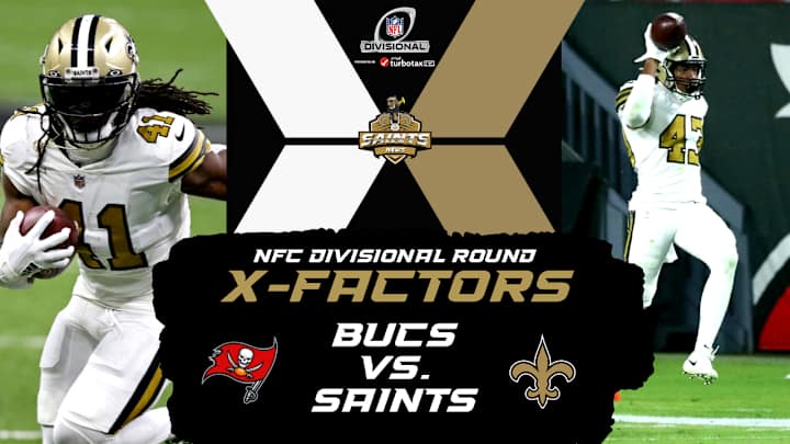 Saints X-Factors in the NFC Divisional Round Saints X-Factors in the NFC Divisional Round