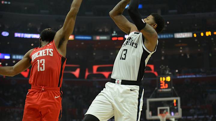Paul George on the James Harden trade: 'Ain't got nothing to do with us."