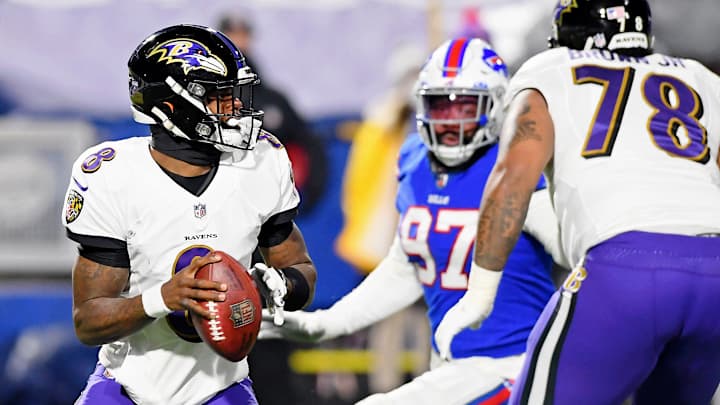 Ravens Can't Overcome Miscues in 17-3 Loss to Bills in AFC Divisional Matchup