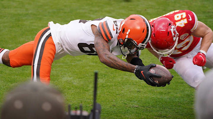 Rashard Higgins Fumble-Touchback Costs the Browns Big Against the Chiefs