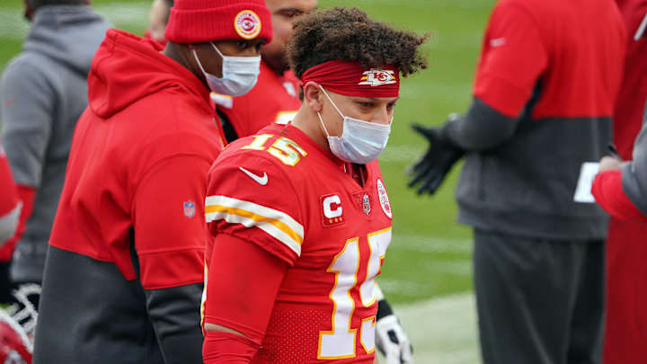 Report: Chiefs' Patrick Mahomes Still Dealing With Turf Toe Ahead of AFC Championship
