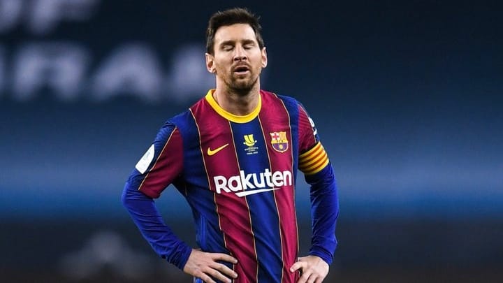 Lionel Messi Gets Red Card as Athletic Bilbao Wins Spanish Super Cup Over Barcelona Lionel Messi Gets Red Card as Athletic Bilbao Wins Spanish Super Cup Over Barcelona