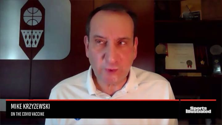 Coach K, David Cutcliffe Get Vaccinated for COVID-19 Coach K, David Cutcliffe Get Vaccinated for COVID-19