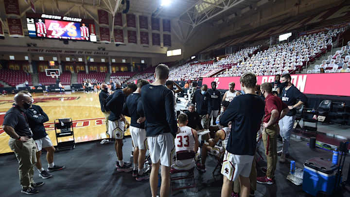Boston College Men's Basketball Game Against UNC Postponed Boston College Men's Basketball Game Against UNC Postponed
