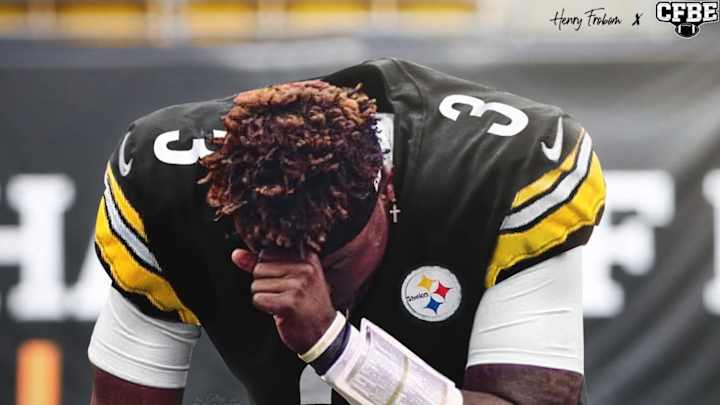 WFT Ex QB Haskins Explains New Jersey No. 3 With Steelers