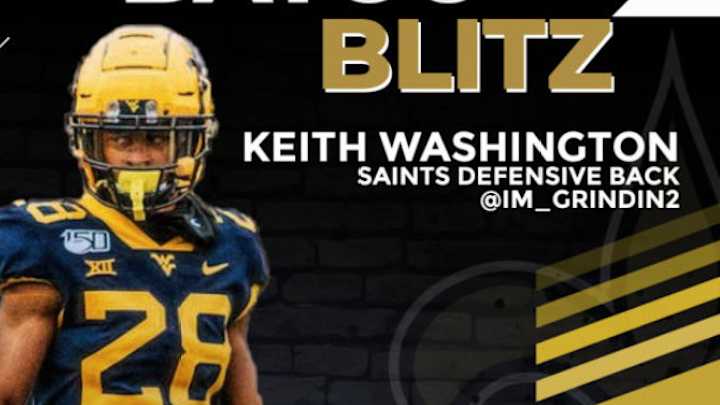 Saints sign CB Keith Washington II to Reserve/Future Contract