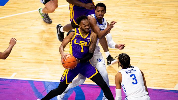 LSU Basketball Drops Second Straight SEC Game 82-69 at Kentucky Behind Poor Execution