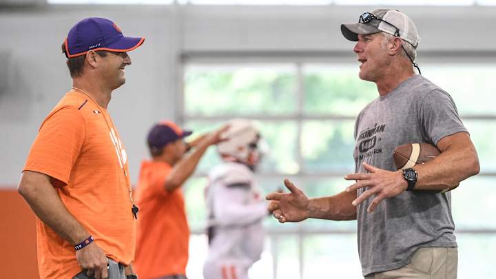 NFL Legend Brett Favre Suggests the Jaguars Should Pass on Trevor Lawrence NFL Legend Brett Favre Suggests the Jaguars Should Pass on Trevor Lawrence