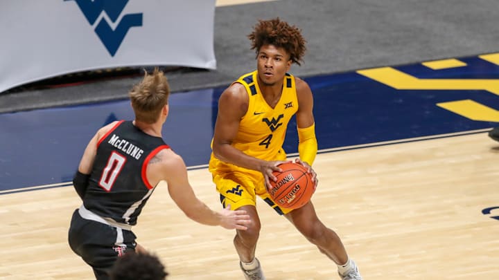 Miles McBride, No. 11 West Virginia Rally Past No. 10 Texas Tech