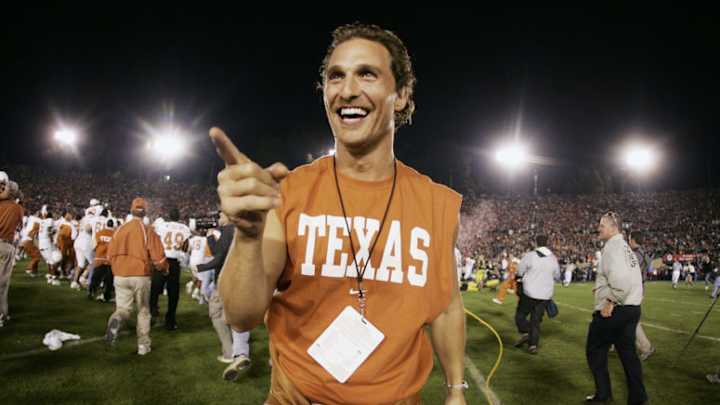 'Badass With Character': Texas Fan McConaughey On Sark 'Badass With Character': Texas Fan McConaughey On Sark