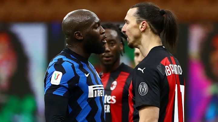 Tempers Flare Between Zlatan, Lukaku in Coppa Italia Milan Derby; Inter Wins on Eriksen's Free Kick