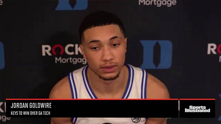 Jordan Goldwire Sparks Duke Off Bench In Win Over Tech Jordan Goldwire Sparks Duke Off Bench In Win Over Tech