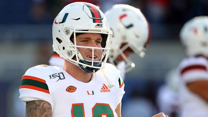 Report: Miami Quarterback Tate Martell Enters The Transfer Portal