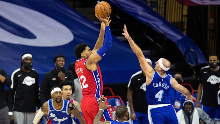 Clutch Shot by Tobias Harris Lifts 76ers Over Lakers
