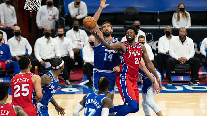 Sixers' Joel Embiid Offers Update on His Back After LeBron James Shove Sixers' Joel Embiid Offers Update on His Back After LeBron James Shove