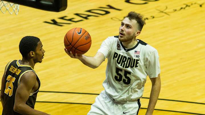 Purdue's Sasha Stefanovic 'Feeling Good,' Out of Isolation After Getting COVID-19