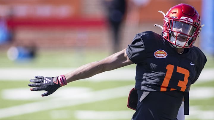 Louisville WR Dez Fitzpatrick Stands Out at 2021 Senior Bowl